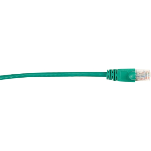 Black Box CAT6 Value Line Patch Cable, Stranded, Green, 1-ft. (0.3-m), 10-Pack CAT6PC-001-GN-10PAK