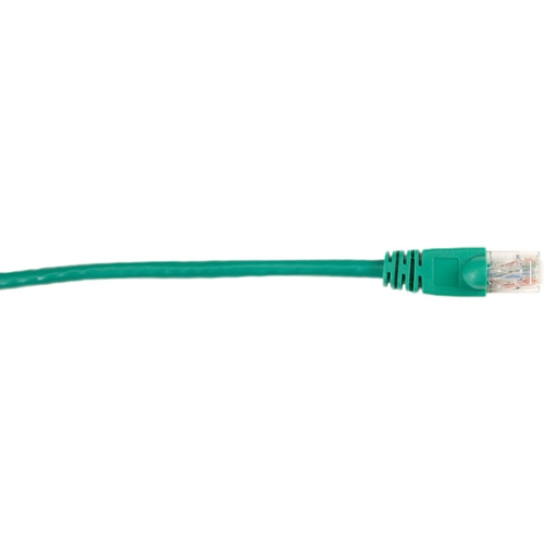 Black Box CAT6 Value Line Patch Cable, Stranded, Green, 3-ft. (0.9-m), 5-Pack CAT6PC-003-GN-5PAK