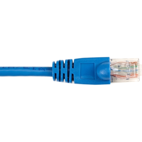 Black Box CAT6 Value Line Patch Cable, Stranded, Blue, 15-ft. (4.5-m), 10-Pack CAT6PC-015-BL-10PAK