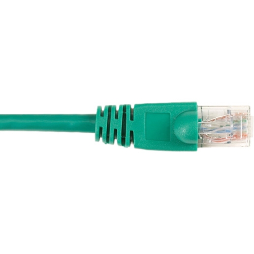 Black Box CAT6 Value Line Patch Cable, Stranded, Green, 20-ft. (6.0-m), 10-Pack CAT6PC-020-GN-10PAK