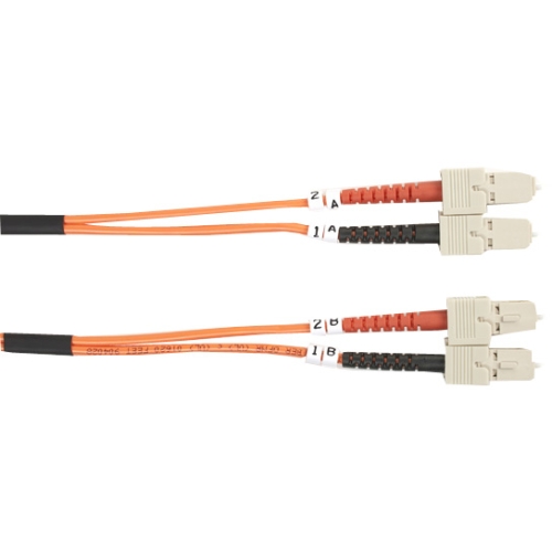 Black Box 62.5-Micron Multimode Value Line Patch Cable, SC-SC, 10-m (32.8-ft.) FO625-010M-SCSC