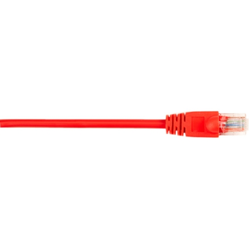 Black Box CAT5e Value Line Patch Cable, Stranded, Red, 15-ft. (4.5-m), 25-Pack CAT5EPC-015-RD-25PAK