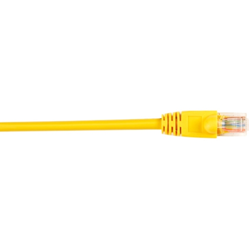 Black Box CAT5e Value Line Patch Cable, Stranded, Yellow, 25-ft. (7.5-m), 5-Pack CAT5EPC-025-YL-5PAK