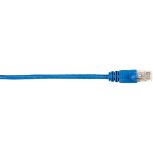 Black Box CAT6 Value Line Patch Cable, Stranded, Blue, 3-ft. (0.9-m), 5-Pack CAT6PC-003-BL-5PAK