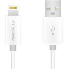 Macally 6FT Extra Long Lightning to USB Cable MISYNCABLEL6W