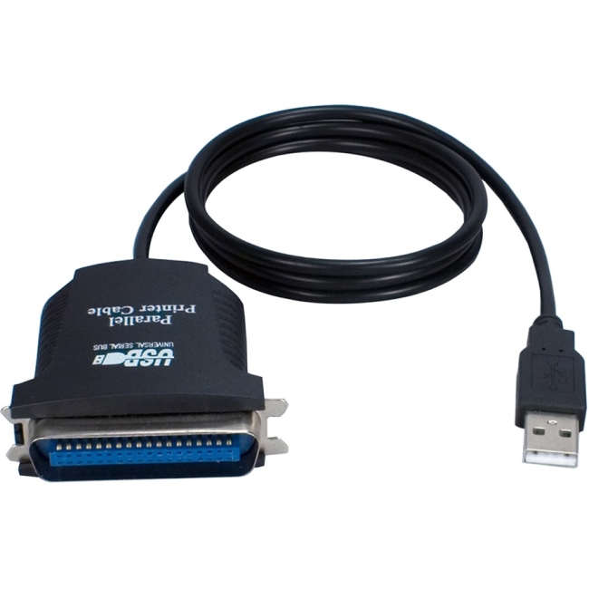 QVS 6ft USB to IEEE1284 Parallel Printer Bi-directional Adaptor Cable UC1284GB