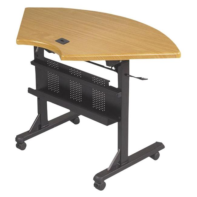 BALT Flipper Adjustable top Crescent Table 89815