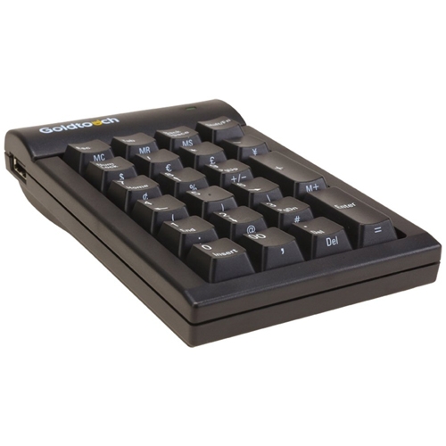 Goldtouch Numeric Keypad USB Black PC GTC-0077 GTOGTC0077