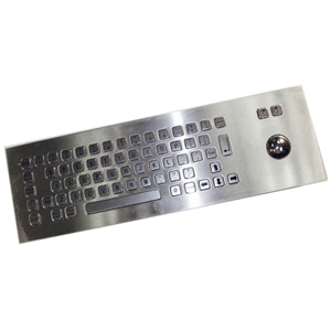 iKey Panel Mount Stainless Steel Keyboard PM-65-TB-SS-USB PM-65-TB-SS
