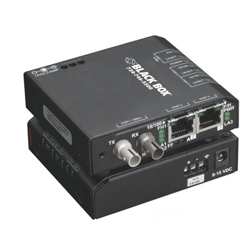 Black Box Fast Ethernet Extreme Media Converter Switch LBH100A-P-SSC