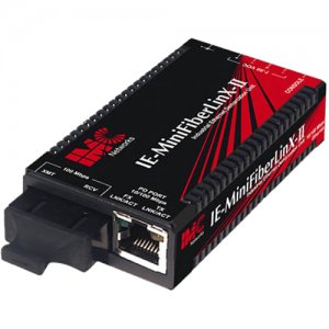 IMC IE-MiniFiberLinX-II Fast Ethernet Media Converter 856-19762