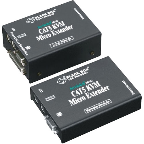 Black Box ServSwitch Micro KVM Console/Extender Kit ACU3009A