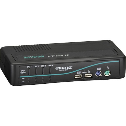 Black Box ServSwitch DT Pro II KVM Switch KV7021A