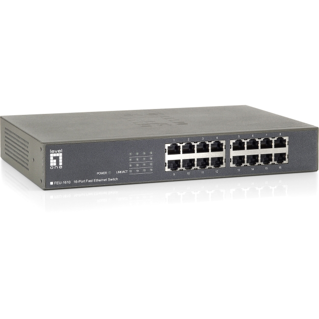 LevelOne Fast Ethernet Switch FEU-1610