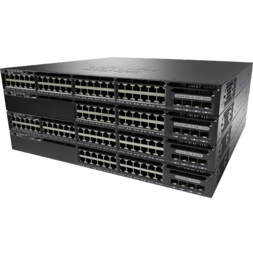 Cisco Catalyst Ethernet Switch - Refurbished WS-C3650-48PS-L-RF 3650-48P