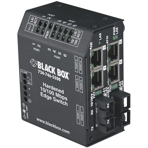 Black Box Hardened Heavy-Duty Edge Switch LBH240A-H-ST