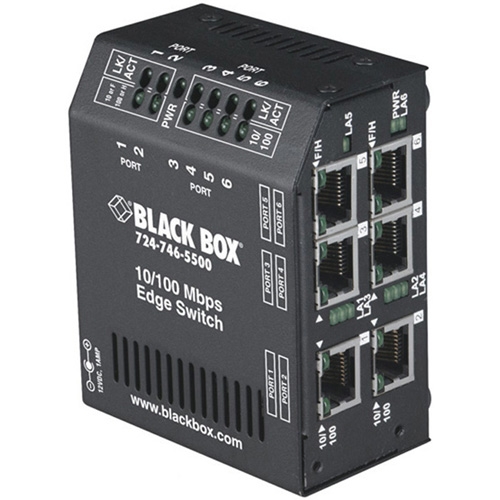 Black Box Heavy-Duty Edge Switch LBH600A-H-12