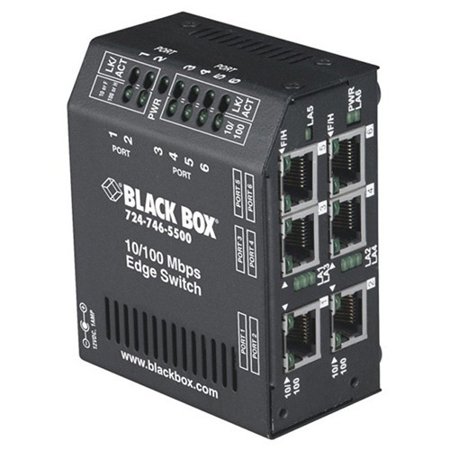 Black Box Heavy-Duty Edge Switch LBH600A-HD-24