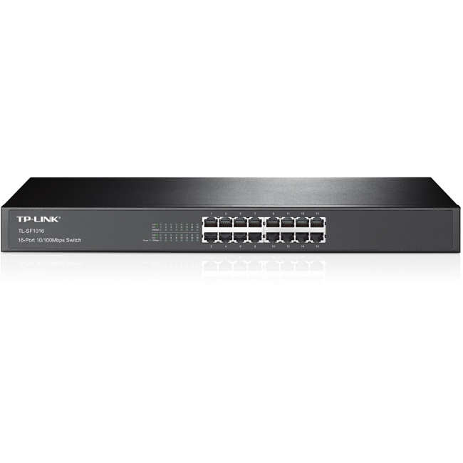 TP-LINK 16-Port 10/100Mbps Rackmount Switch TL-SF1016