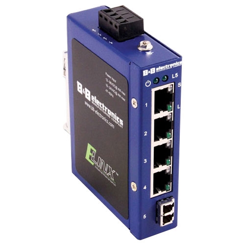 B+B Elinx Ethernet Switch ESW105-ML