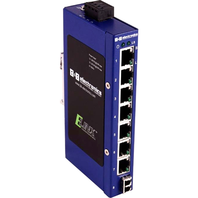 B+B Elinx Ethernet Switch ESW108-ML