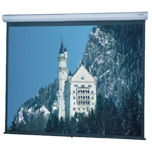 Da-Lite Model C Manual Wall and Ceiling Projection Screen 94361