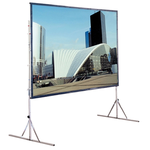 Draper Cinefold Portable Projection Screen with Heavy-Duty Legs 218196