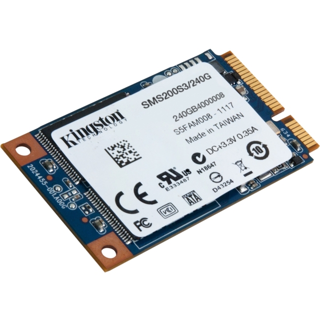 Kingston SSDNow mS200 Solid State Drive SMS200S3/240GBK