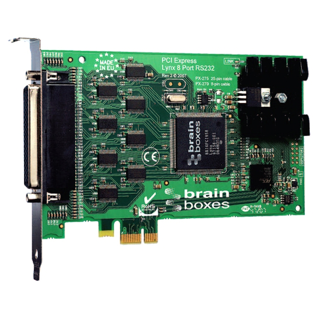Brainboxes 8-port Multiport Serial Adapter PX-275