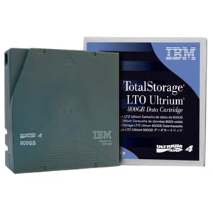 IBM LTO Ultrium 4 Labeled Tape Cartridge 95P4437