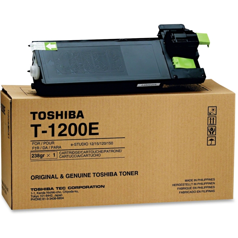 Toshiba Black Toner Cartridge T-1200 TOST1200