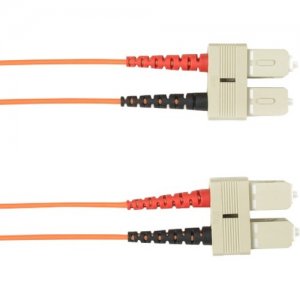 Black Box 5-m, SC-SC, 62.5-Micron, Multimode, PVC, Orange Fiber Optic Cable FOCMR62-005M-SCSC-OR