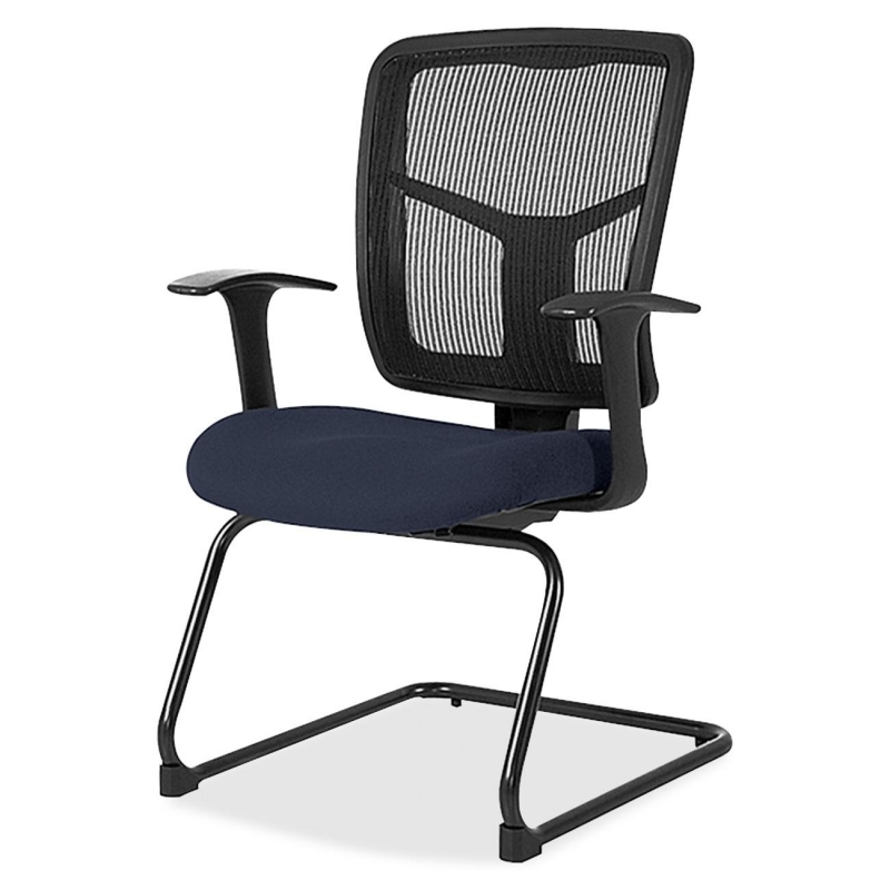 Lorell 86000 Series Mesh Side Arm Guest Chair 8620201 LLR8620201