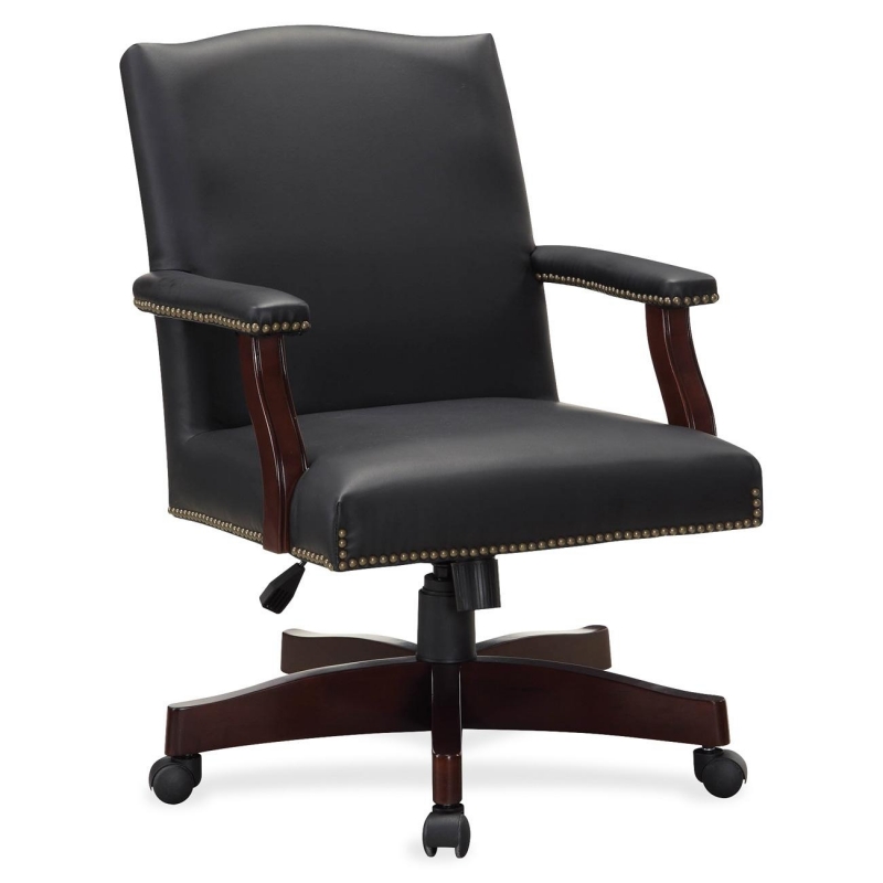 Lorell Traditional Executive Bonded Leather Chair 68250 LLR68250