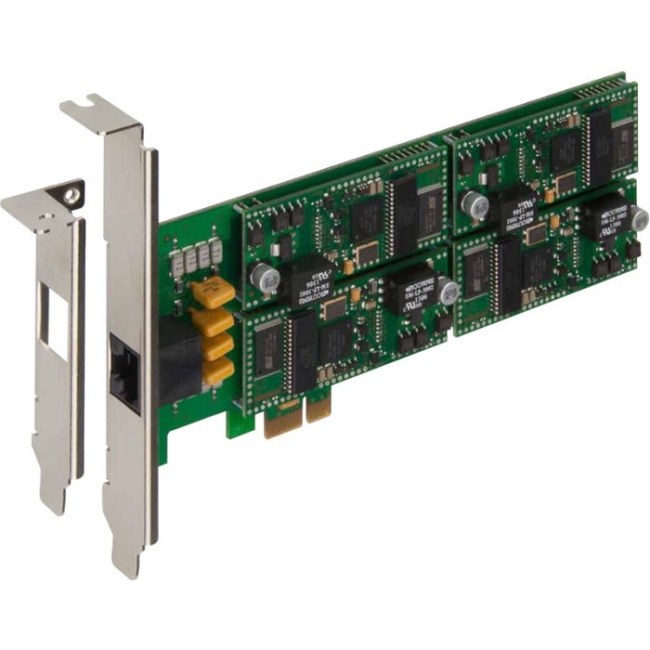 Multi-Tech V.92 Data, V.34 Fax Modem Card (Low Profile PCI Express) ISI9234HPCIE/4
