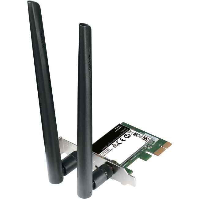 D-Link Wireless AC1200 Dual Band PCIe Desktop Adapter DWA-582