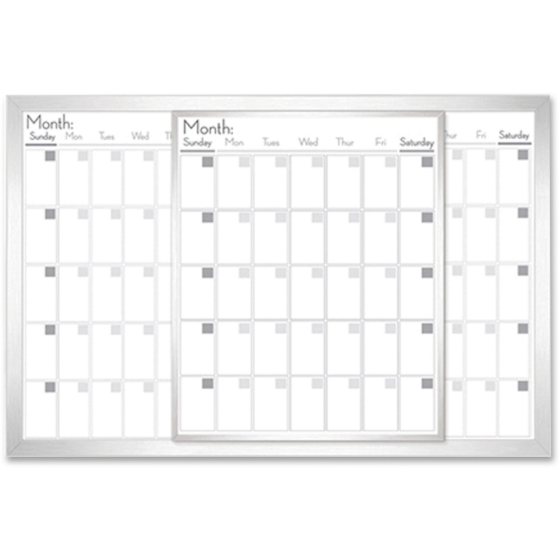 Lorell Magnetic Dry-Erase Calendar Board 52503 LLR52503