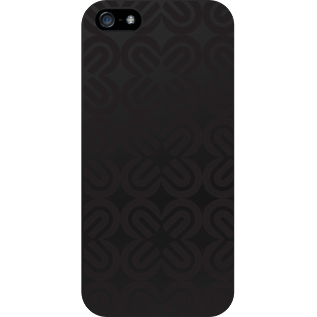 OTM iPhone 5 Black Matte Case, Black/Black Collection, Mirrors IP5V1BM-BOB-01