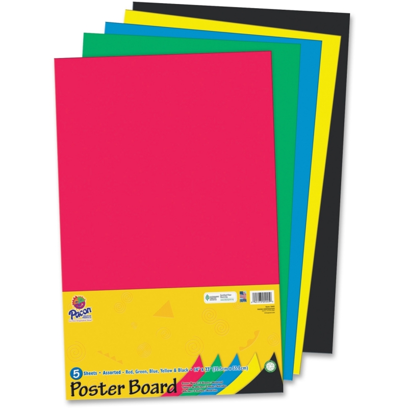 Pacon Half-size Sheet Poster Board 5445 PAC5445