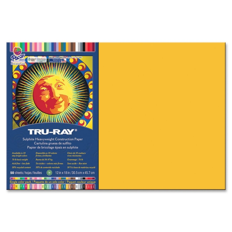 Tru-Ray Heavyweight Construction Paper 102998 PAC102998