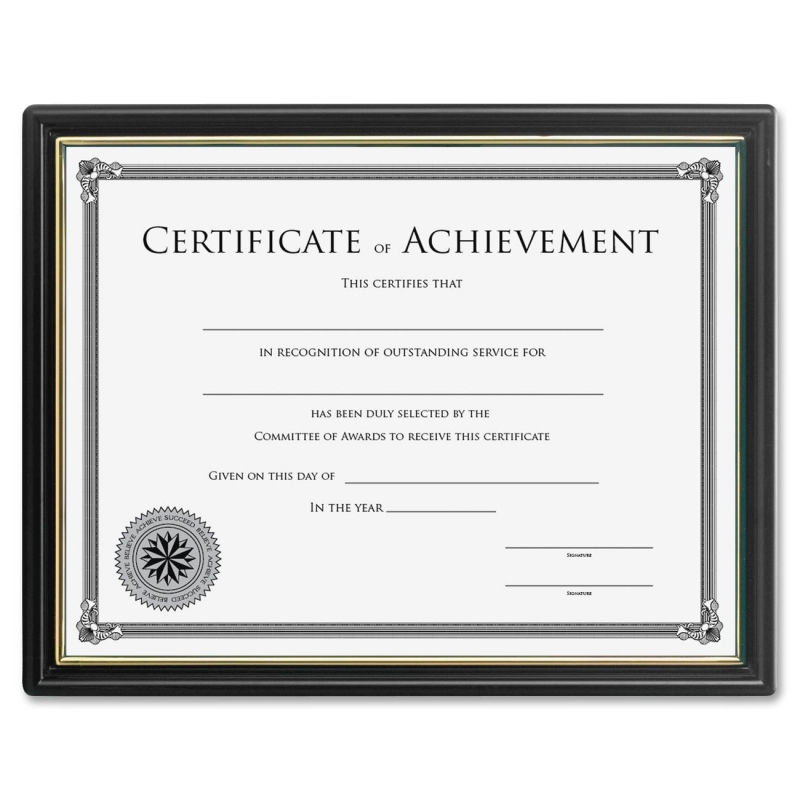 Lorell Ready-to-use Frame with Certificate of Achievement 31881 LLR31881