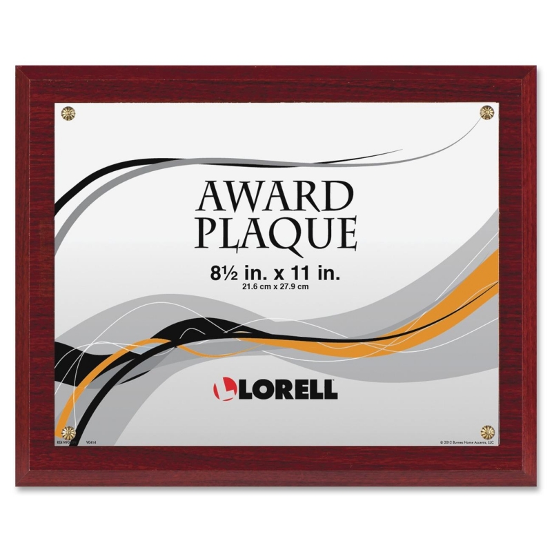 Lorell Mahogany Award-a-Plaque 31887 LLR31887