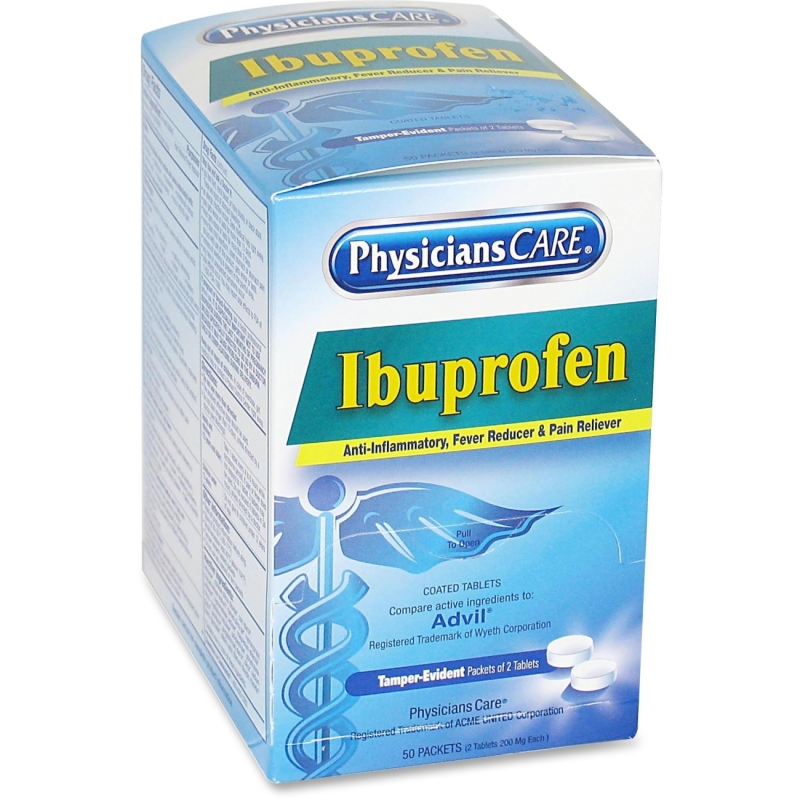 PhysiciansCare Ibuprofen Individual Dose Packet 90109 ACM90109