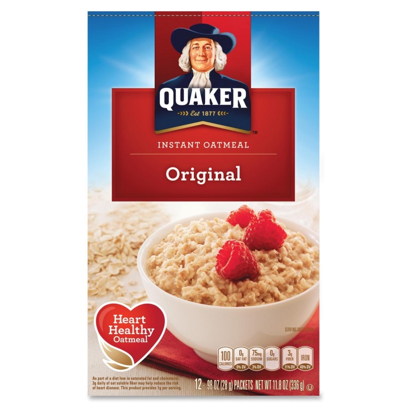Quaker Oats Foods Instant Oatmeal 01210 QKR01210