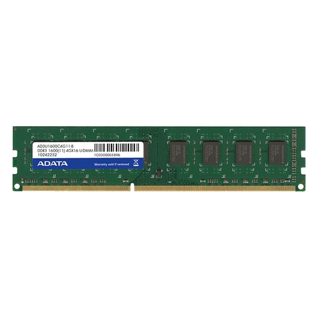 Adata XPG V1.0 8GB DDR3 SDRAM Memory Module AX3U1600W4G9-DB