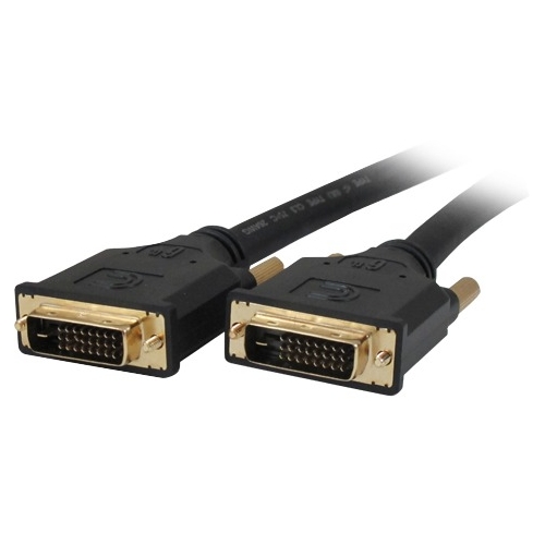 Comprehensive Pro AV/IT Series 24 AWG DVI-D Dual Link Cable 25ft DVI-DVI-25PROBLK