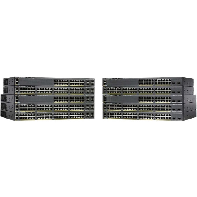 Cisco Catalyst Ethernet Switch - Refurbished WS-C2960X24TS-L-RF 2960X-24TS-L