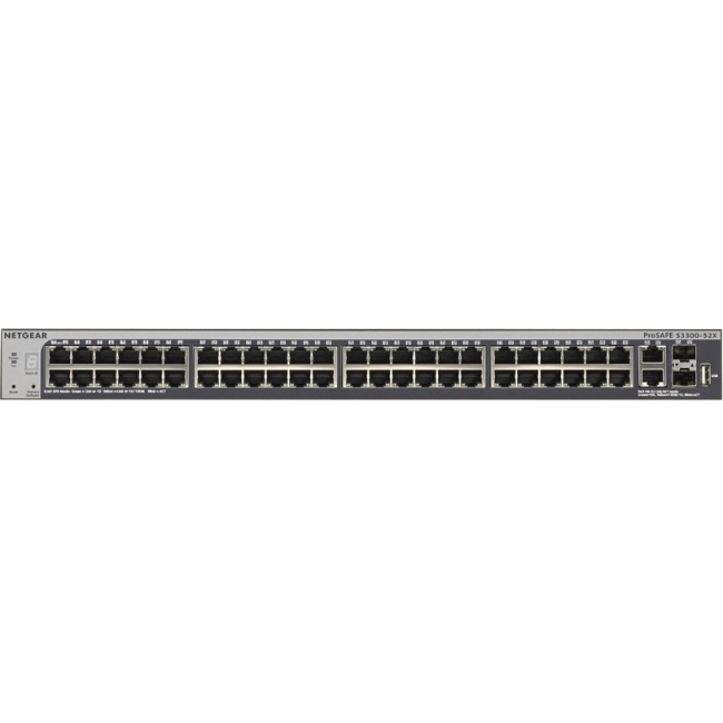 Netgear 52-Port Gigabit Stackable Smart Switch GS752TX-100NES S3300-52X