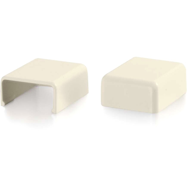 C2G Wiremold Uniduct 2700 Blank End Fitting Ivory 16003