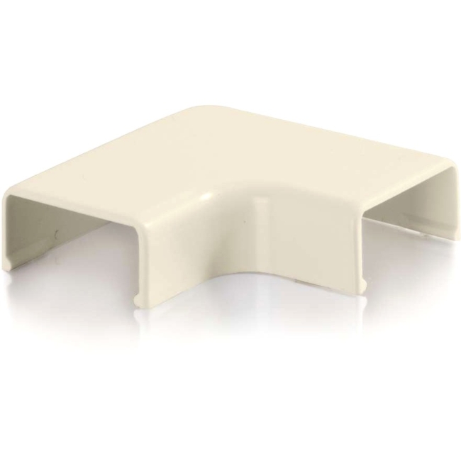 C2G Wiremold Uniduct 2700 90° Flat Elbow Ivory 16006